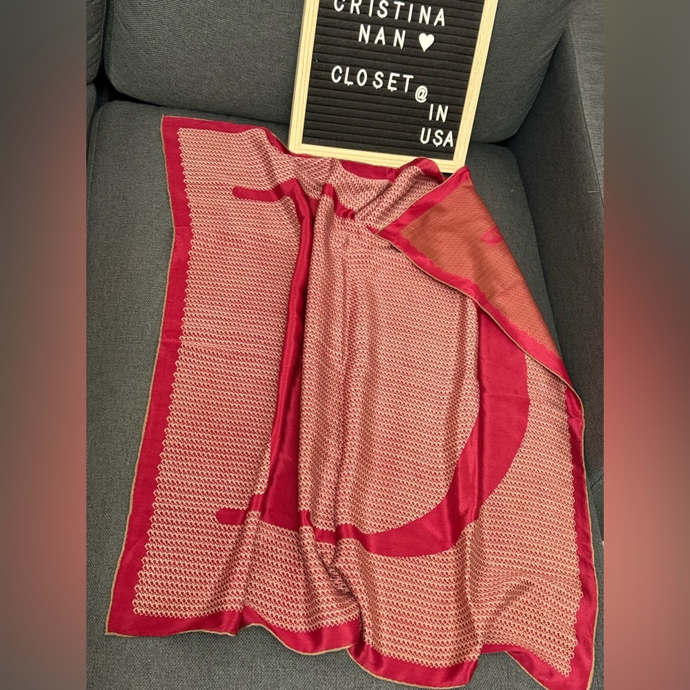 🧣Dior silk square scarf - Picture 7 of 15